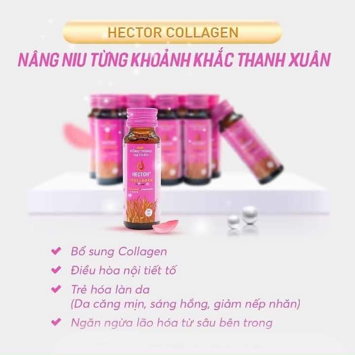 Nước uống đông trùng hạ thảo collagen