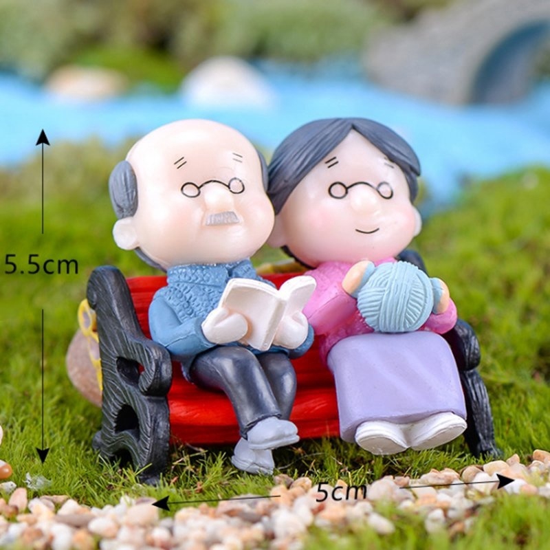 3 Mô hình bằng resin dễ thương dùng để trang trí sân vườn