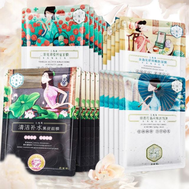 Mặt nạ Pechoin Tam Sinh Hoa