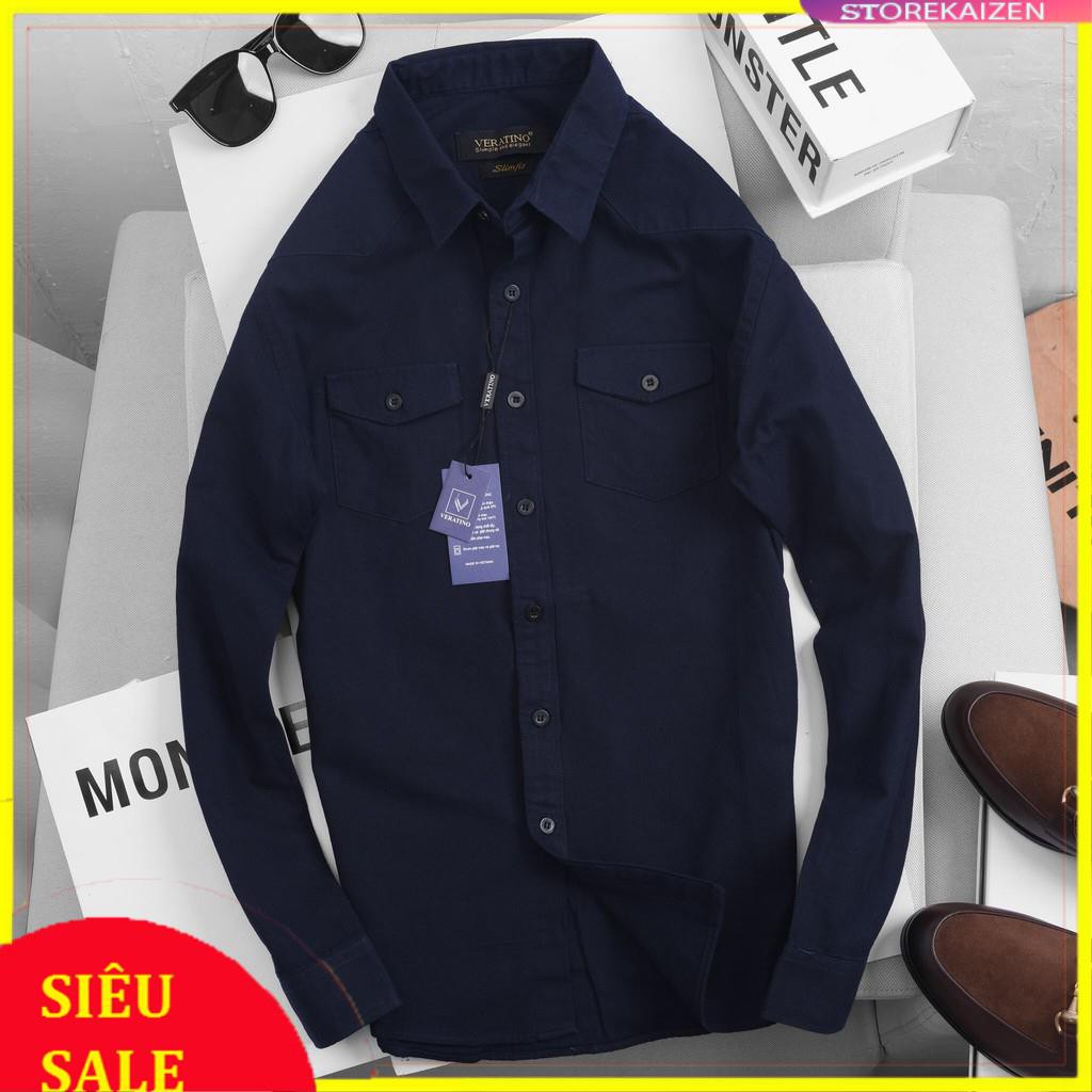 [ MỚI ] Áo Denim l Áo Sơ Mi Nam Dài Tay Nam Chất Dày Dặn_Sản Phẩm HOTT | BigBuy360 - bigbuy360.vn