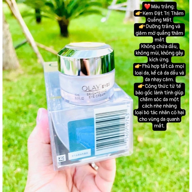 Kem Mắt Olay Mỹ Kem Thâm Mắt Olay Eyes Cream Bọng Mắt Ultimate For Dark Circle Mỹ 13ml Date Xa