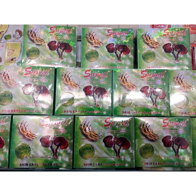 Kem Dưỡng Trắng Da Sumill Tinh Chất Collagen Đông Trùng Hạ Thảo 9in1