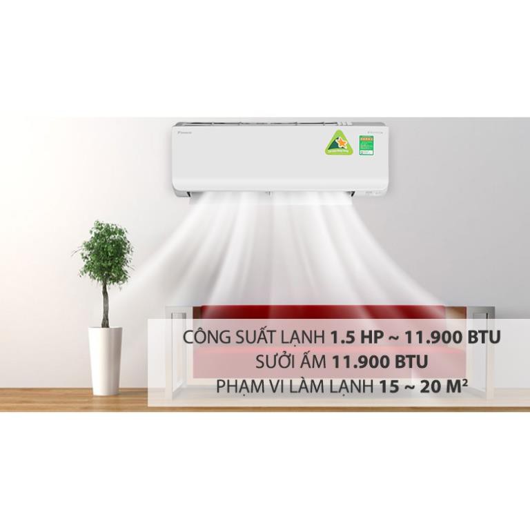 Điều hòa Daikin 2 chiều Inverter R32(VN) FTHF35RAVMV/RHF35RAVMV