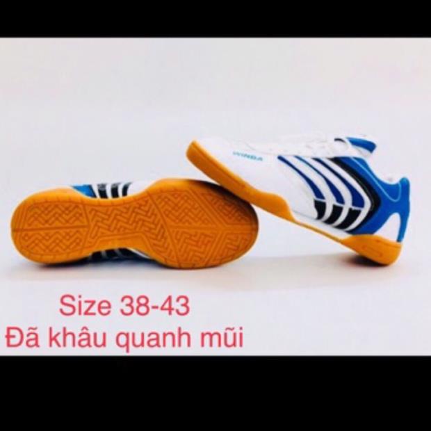 Giày cầu long bóng chuyền,giày đá bóng sân gỗ w ba ↙️
