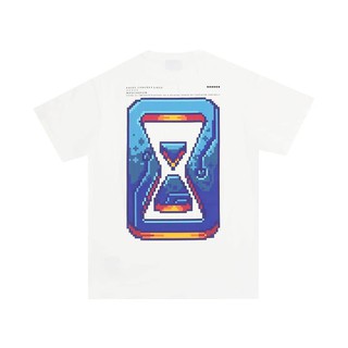 Áo Thun Tay Lỡ PIXEL TEE NOW Unisex (Trắng/Đen)