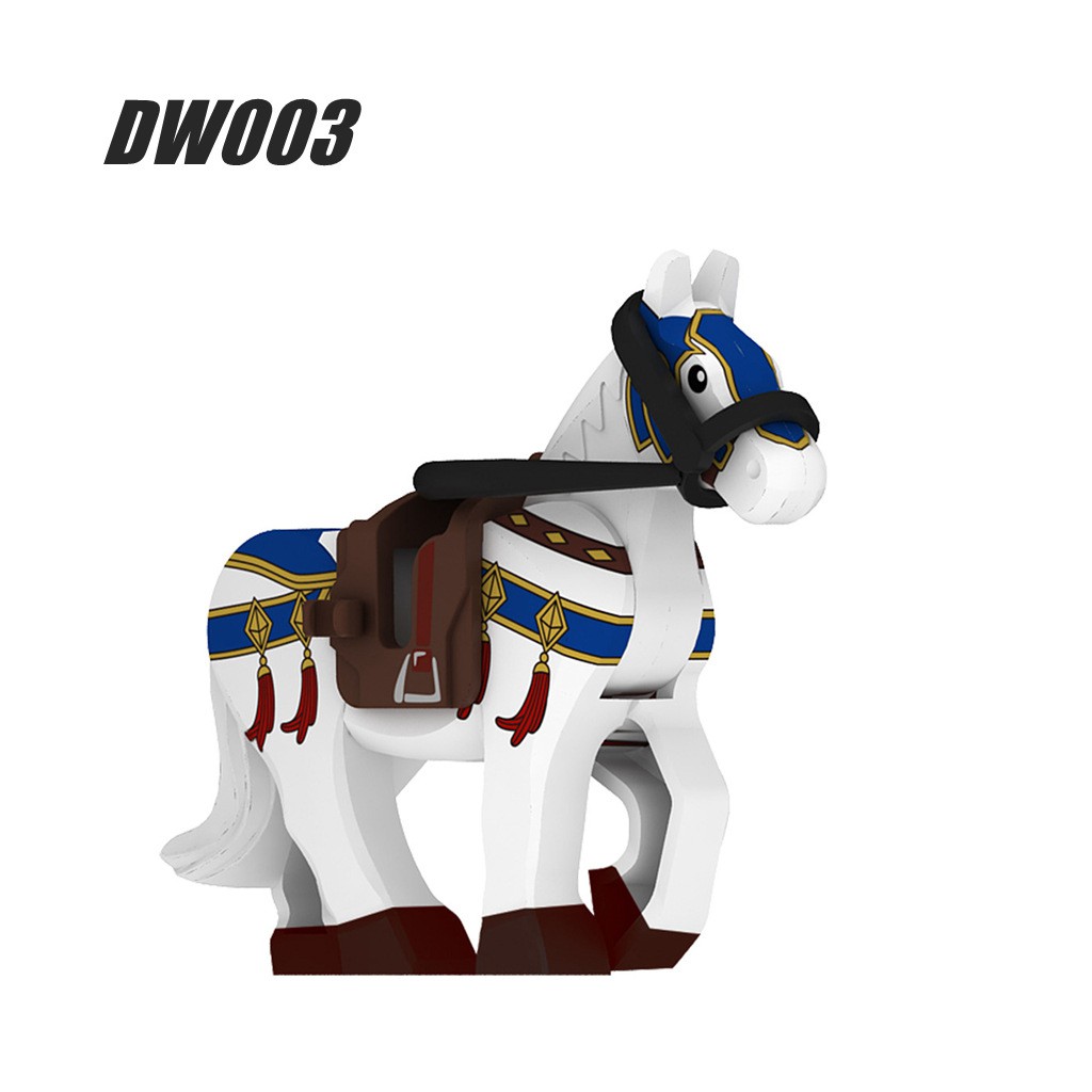 Đồ chơi lắp ráp con ngựa tam quốc non-lego classic DW001 - DW006