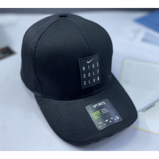 Nón kết vá lưới xịn full tem logo da in thời trang - Mũ kết lưỡi trai phối lưới cty thời trang nam nữ