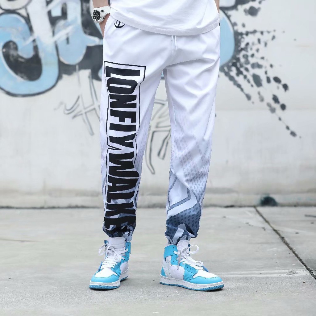 Young and dynamic style printed wide leg pants for men | BigBuy360 - bigbuy360.vn