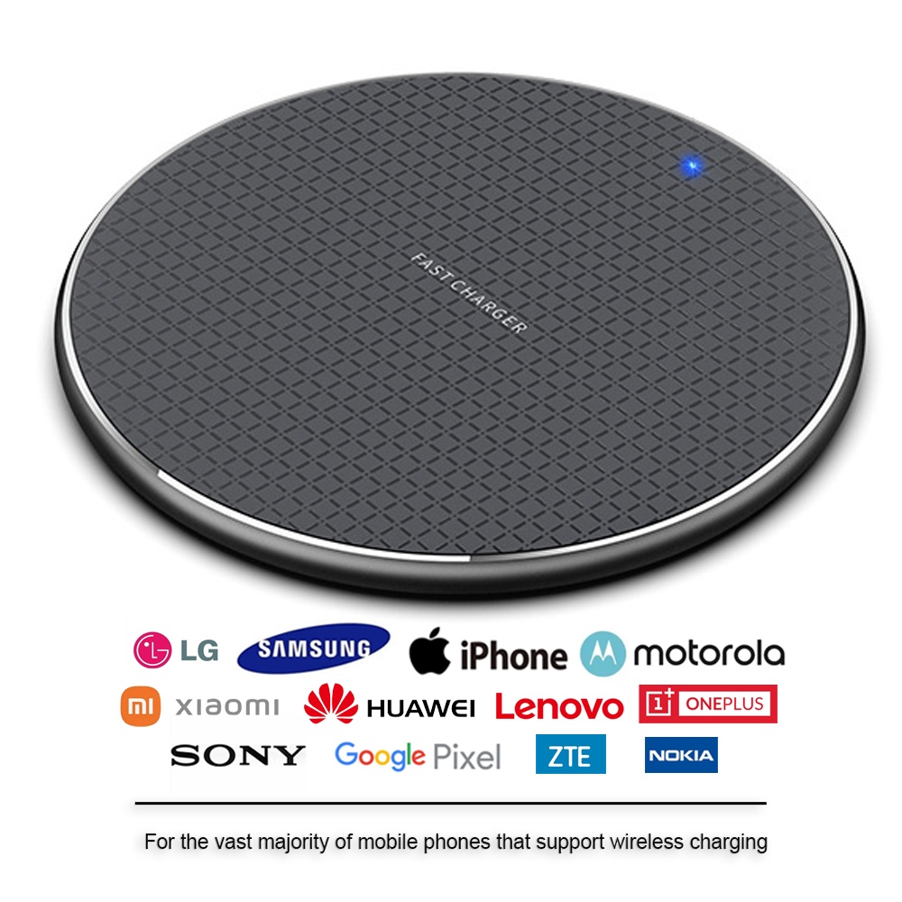 Đế Sạc Không Dây Thông Minh Cho Samsung Iphone Motorola Xiaomi HUAWEI LG