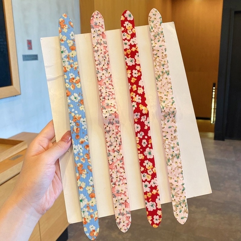 1pcs Cute Kids Velcro Headband Wash Face Hairband