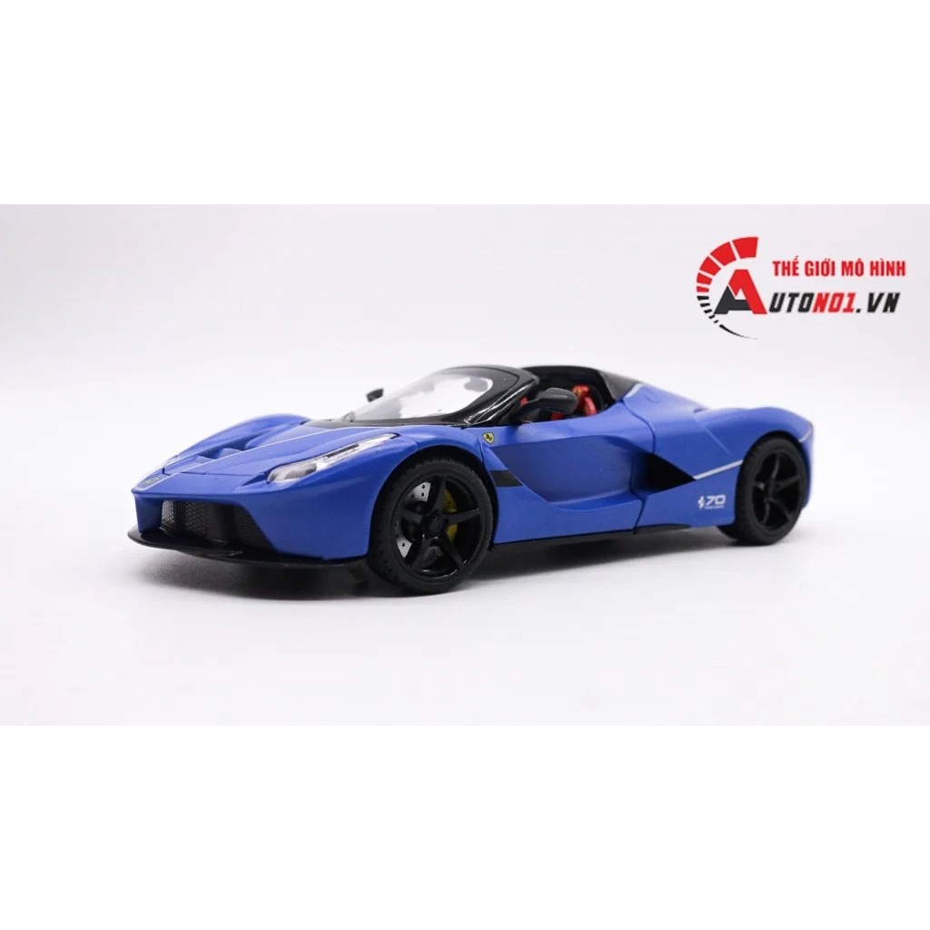 MÔ HÌNH XE FERRARI LAFERRARI APERTA CÁC MÀU 1:22 JIAYE MODEL