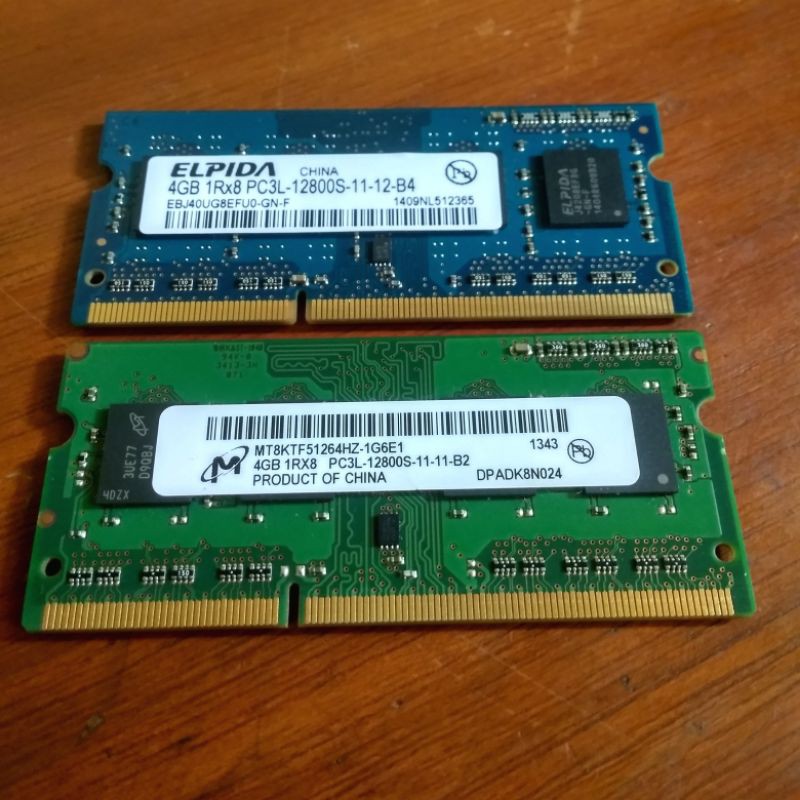 Bộ Nhớ Ram Sodimm Ddr3L Pc3L 4gb Pc 12800 | BigBuy360 - bigbuy360.vn