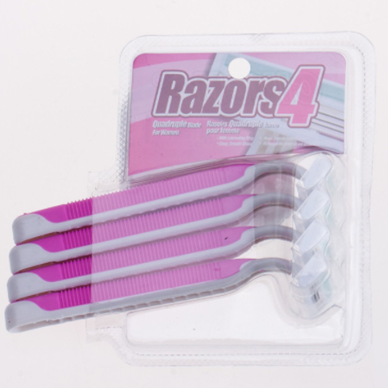 💜💜Set 4 dao cạo lông cho vùng da dưới cánh tay 3 lưỡi Razor kèm 1 lưỡi dao thay thế dành cho nữ / nam | BigBuy360 - bigbuy360.vn
