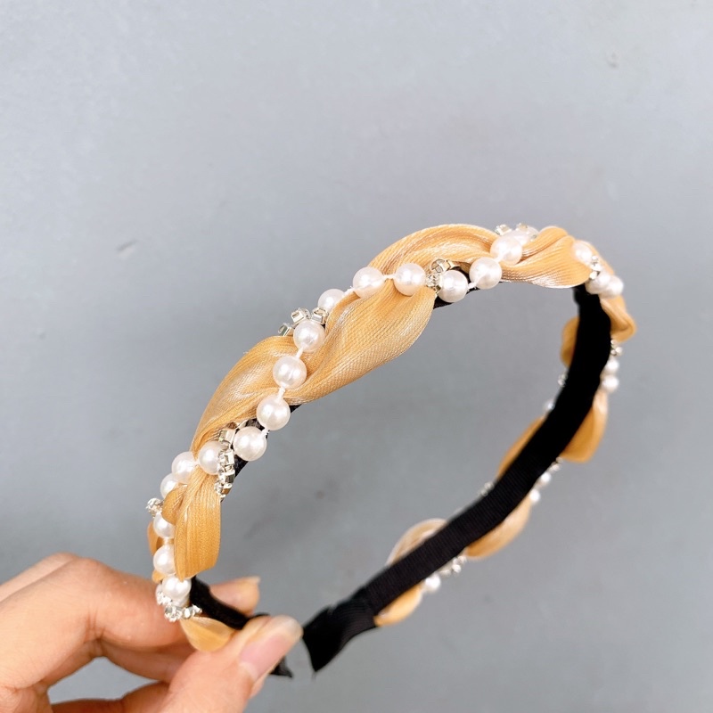 Cài tóc tiểu thư siêu dễ thương chất voan tơ óng TRIPBLE T DRESS