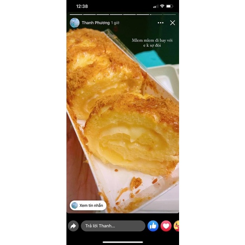 Bông lan cuộn gà