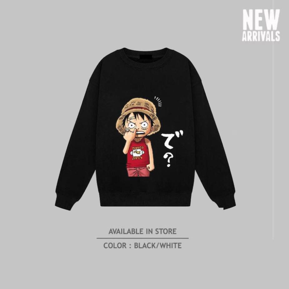 SALE- 🔥SALE SỐC🔥 Áo nỉ Sweater Tay Dài In Hình One Piece Naruto Anime cực ngầu -MILO STORE