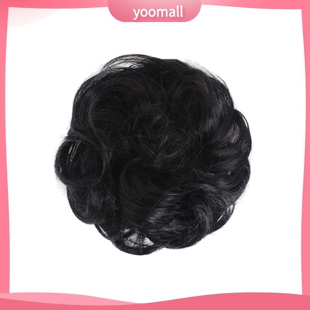 Búi Tóc Giả Xoăn Co Giãn