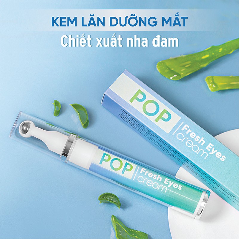 Kem dưỡng mắt dạng lăn POP - Lăn dưỡng mắt dạng bi, massage chống thâm quầng vùng mắt, giảm nếp nhăn, ngăn ngừa lão hóa | BigBuy360 - bigbuy360.vn