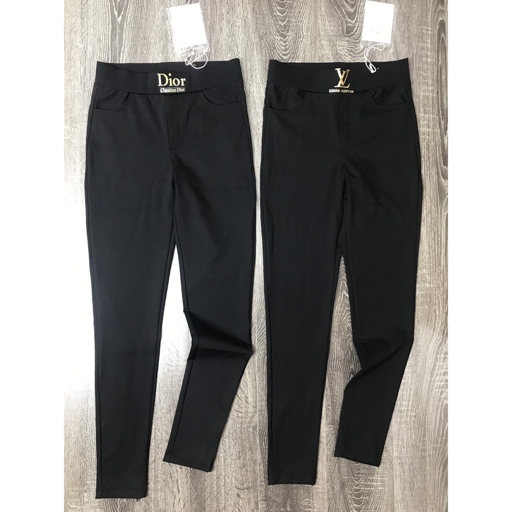 Quần Tregging Nữ Diorrs & LVs 🍀FRRESHIP🍀Quần Legging Tregging Chất Umi Co Giãn 4 Chiều Lưng Cao | BigBuy360 - bigbuy360.vn