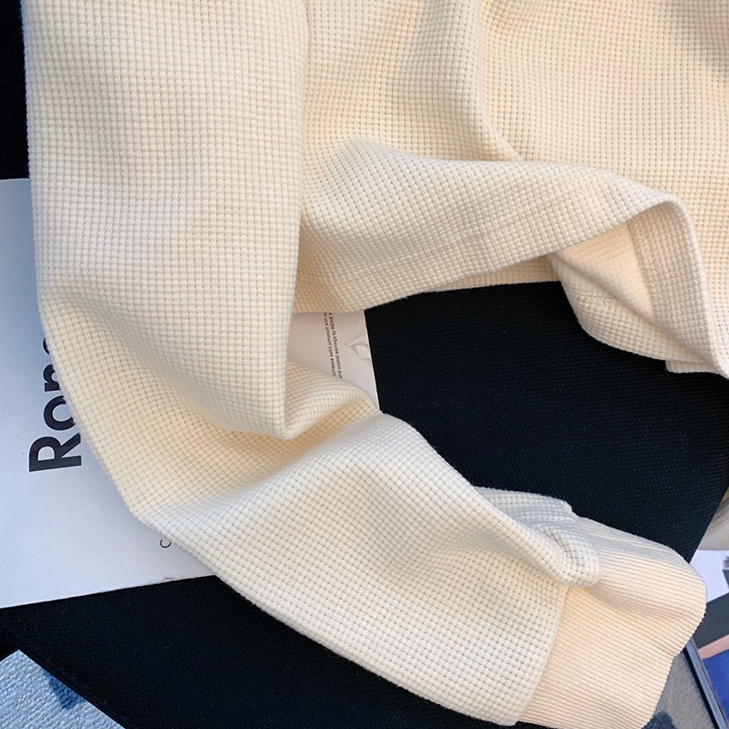 NRVP Áo Hoodie Nữ Tay Dài Dáng Rộng Thời Trang Phong Cách Hàn Quốc