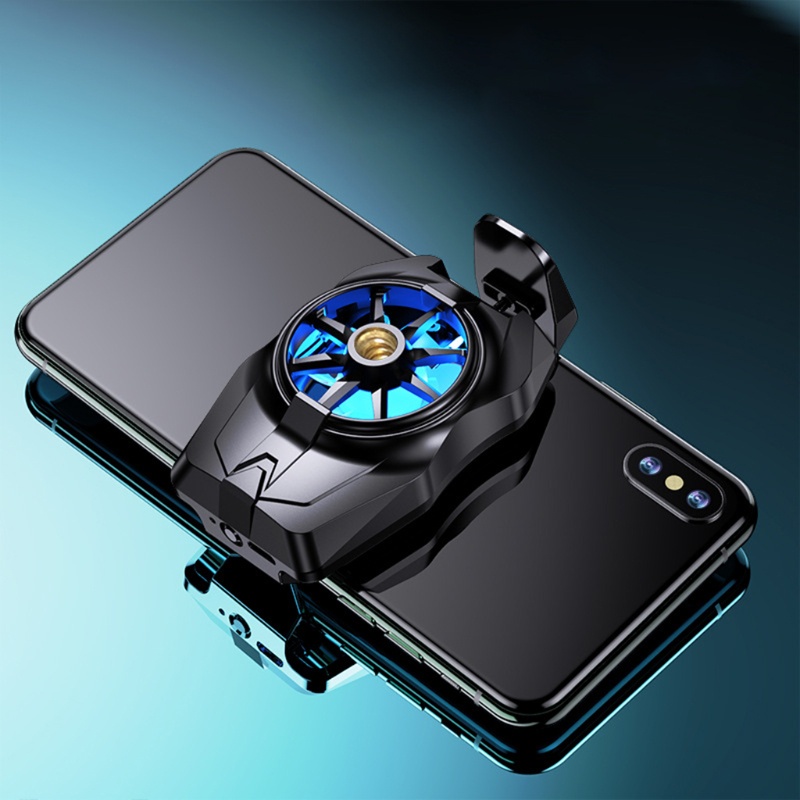 Quạt Tản Nhiệt Trọng Lượng Nhẹ Kèm Giá Đỡ Phát Sóng Trực Tiếp Cho Android / iOS