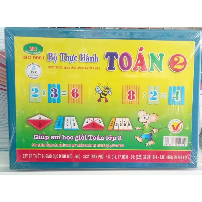 bộ thực hàng toán lớp 2 (mic)