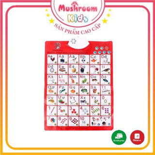 Đồ Chơi Bảng Chữ Cái Và Chữ Số Điện Tử 2 Mặt Dành Cho Bé