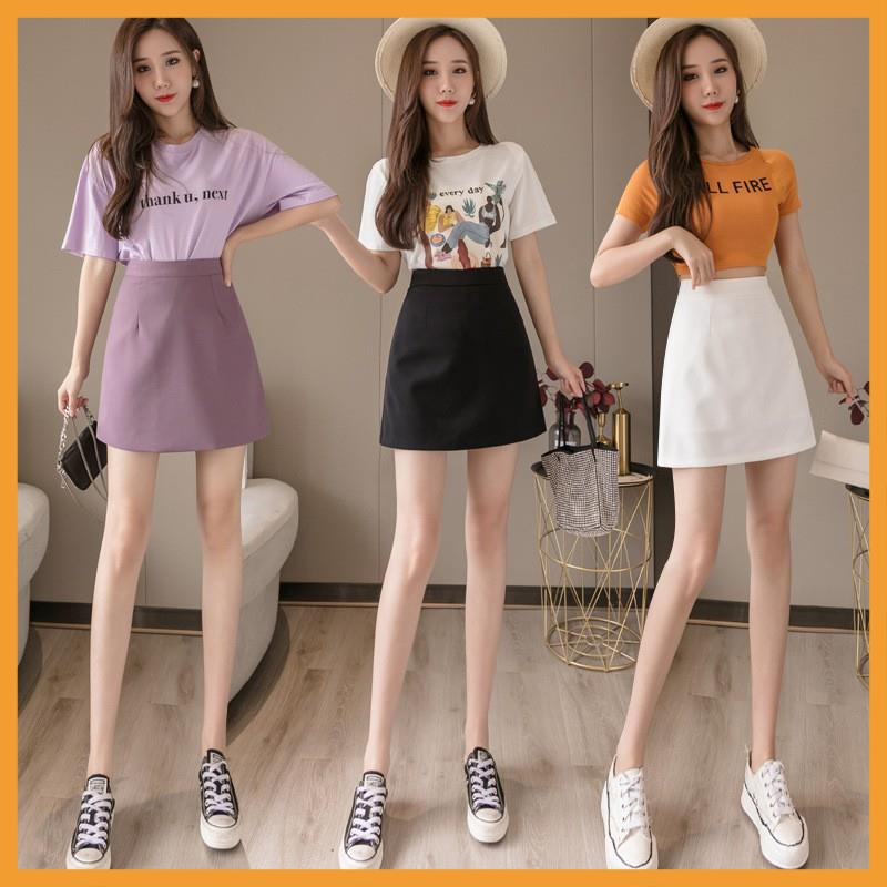 [MÃ VAY18 GIẢM 30K ĐƠN 500K] Chân váy ngắn chữ a, Váy chữ A công sở mẫu ngắn HERI. | BigBuy360 - bigbuy360.vn