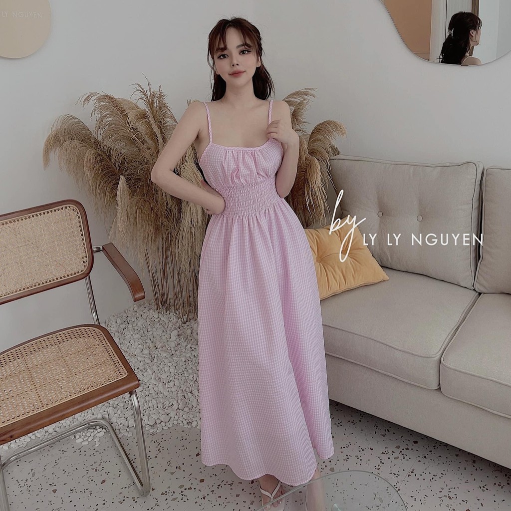 Set đồ nữ cá tính, set váy liền thân đi chơi sang chảnh mùa hè đẹp 8A00166