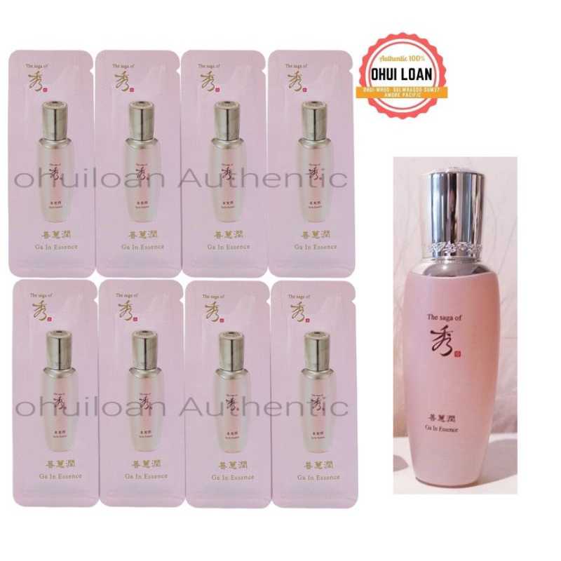 [ MỚI ] Tinh chất trắng da và chống lão hóa The Saga Of Xiu Ga In Essence 1ml