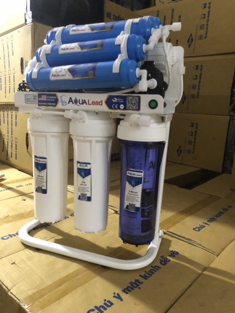 Bộ lọc nước ro Aqua lead từ 8-11 cấp kèm chân máy lắp gầm | BigBuy360 - bigbuy360.vn