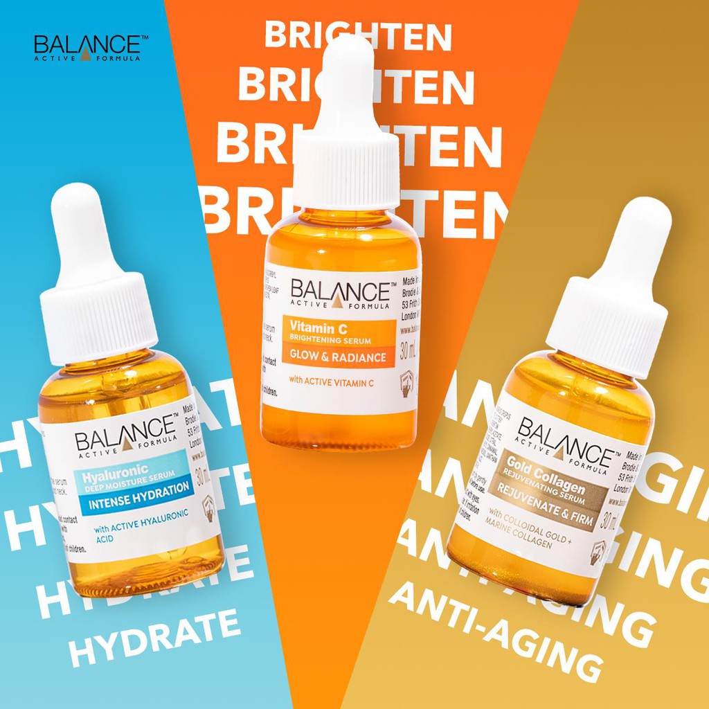 Serum Balance Gold Collagen Rejuvenating Chống Lão Hoá, Tái Tạo Da 30ml