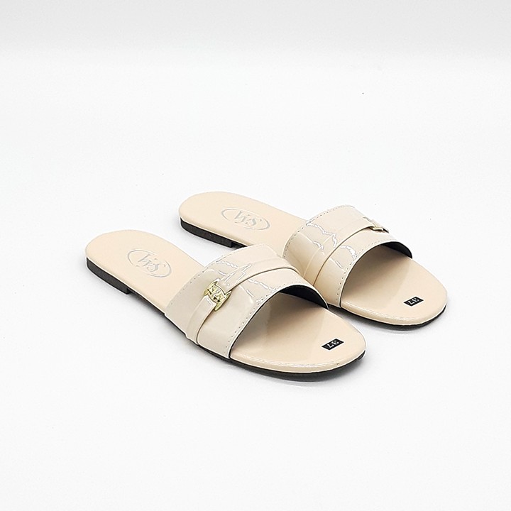 Dép lê bệt nữ quai ngang khoá vuông xinh xắn thời trang VYS TA6331 (Nhiều Màu)