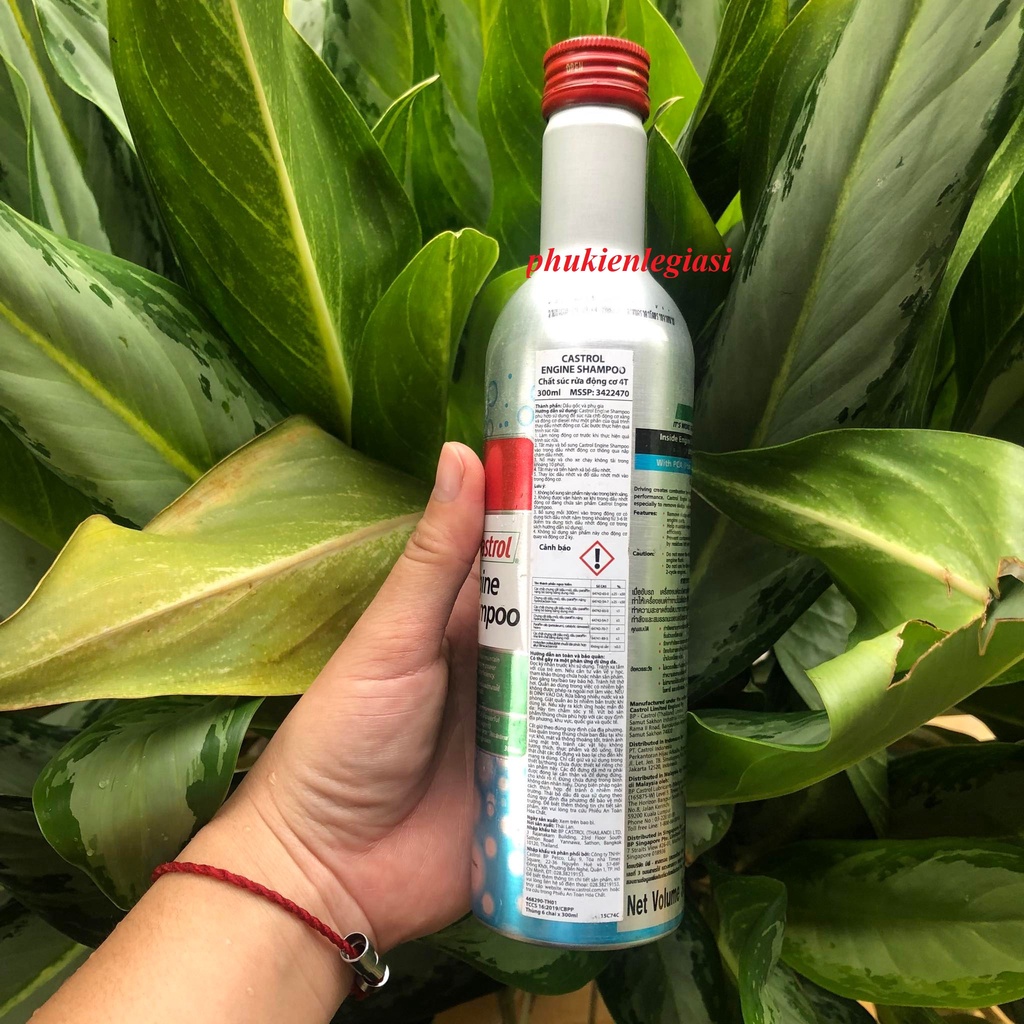 Súc Nhớt Ô TÔ Castrol Engine Shampoo 300ml Thailand Mitsubishi Grandis