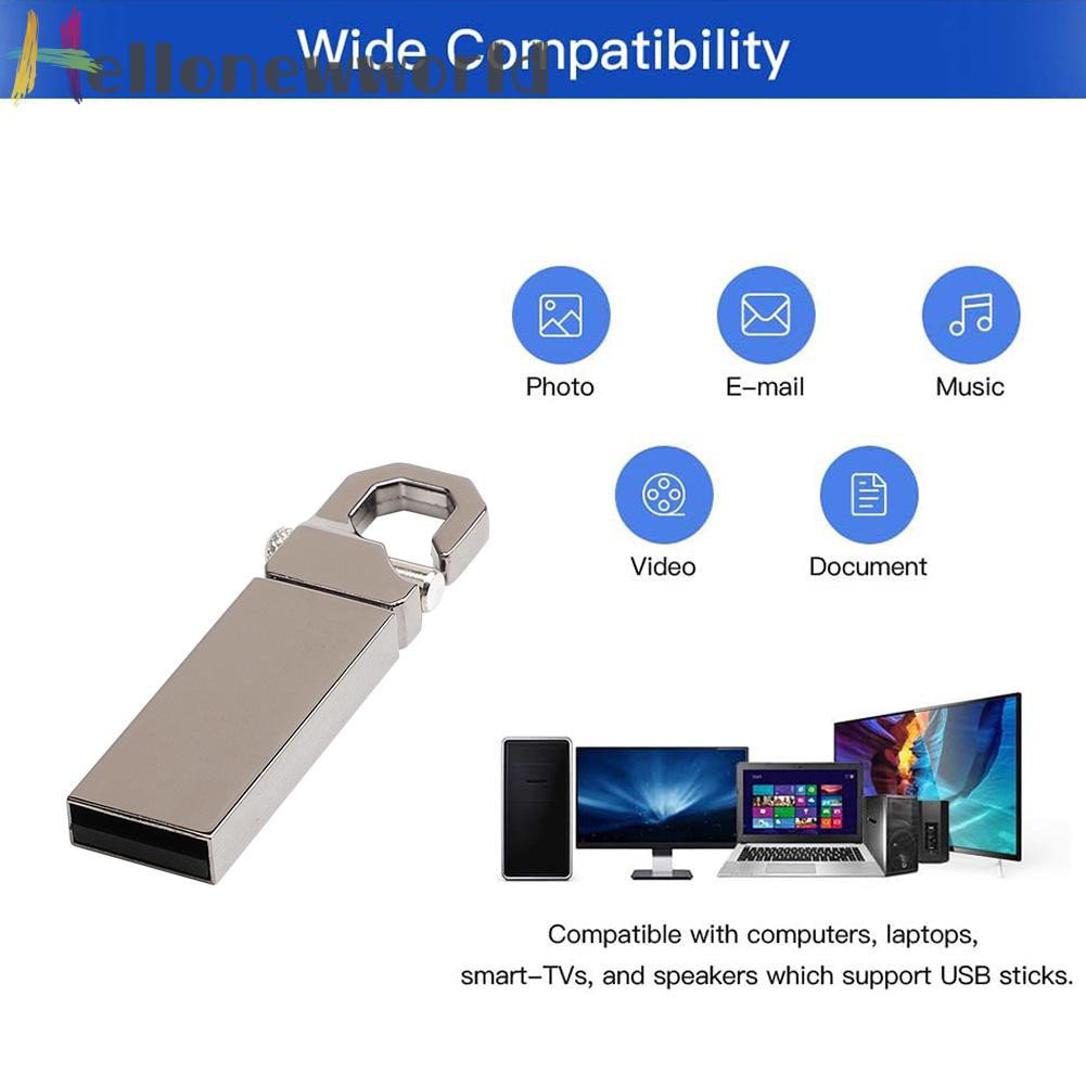 Usb 2.0 16gb / 32gb / 64gb Bằng Kim Loại