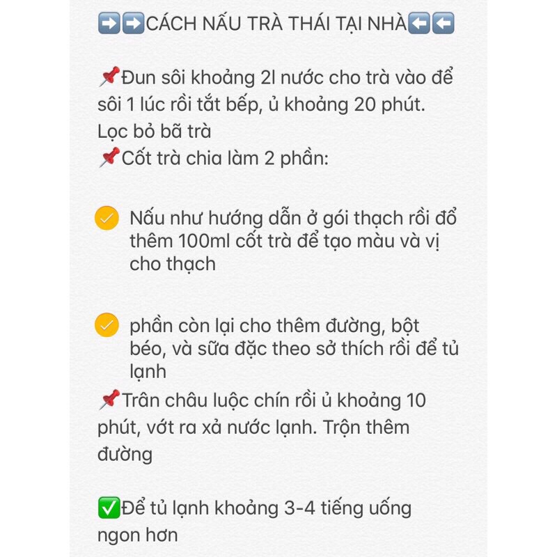 Set trà thái đầy đủ 4 món bán sỉ và lẻ kèm hướng dẫn chi tiết nấu tại nhà | BigBuy360 - bigbuy360.vn