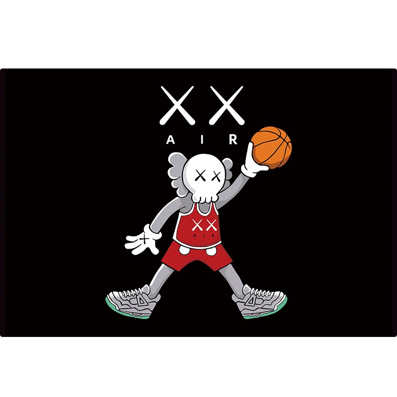 Thảm trang trí phòng size lớn KAWS, OFF-WHITE, BAPE,...