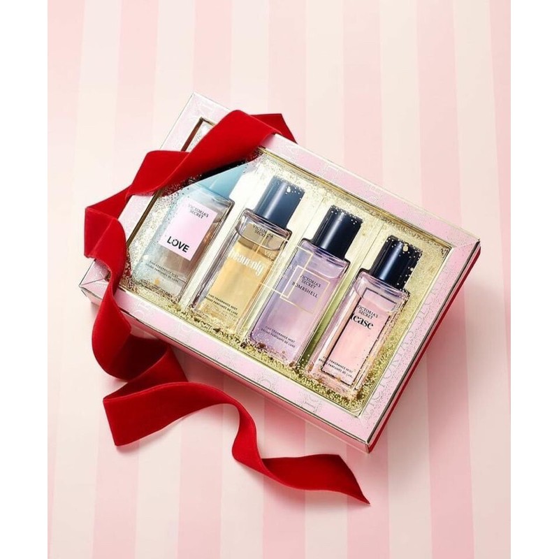 Set body mist Victoria Secret 4 chai