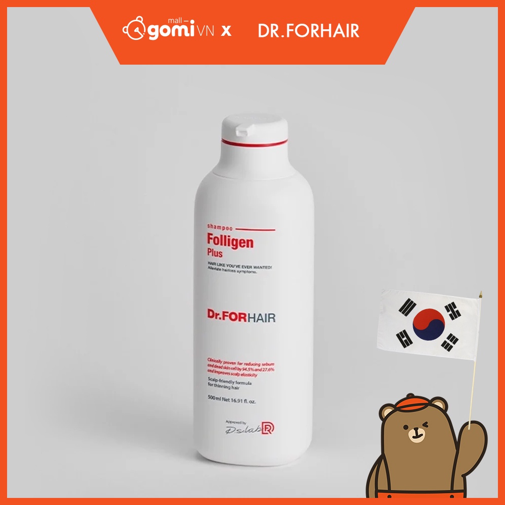 Dầu Gội Ngăn Rụng Tóc DR.FORHAIR Folligen Plus 500ml GomiMall