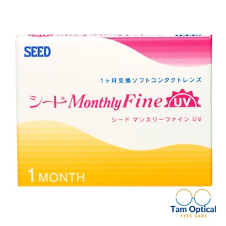 Kính áp tròng 1 tháng SEED Monthly (3 pcs)
