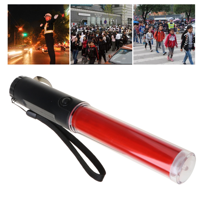 Đèn Pin LED 4 Chế Độ Chuyên Dụng Cho Gậy Giao Thông Blizzard Flash