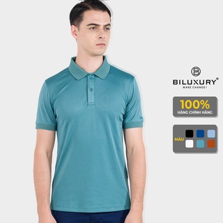 Áo polo nam Biman by Biluxury form chuẩn bodyfit vải poly cao cấp thoải mái vận động 5APCB006