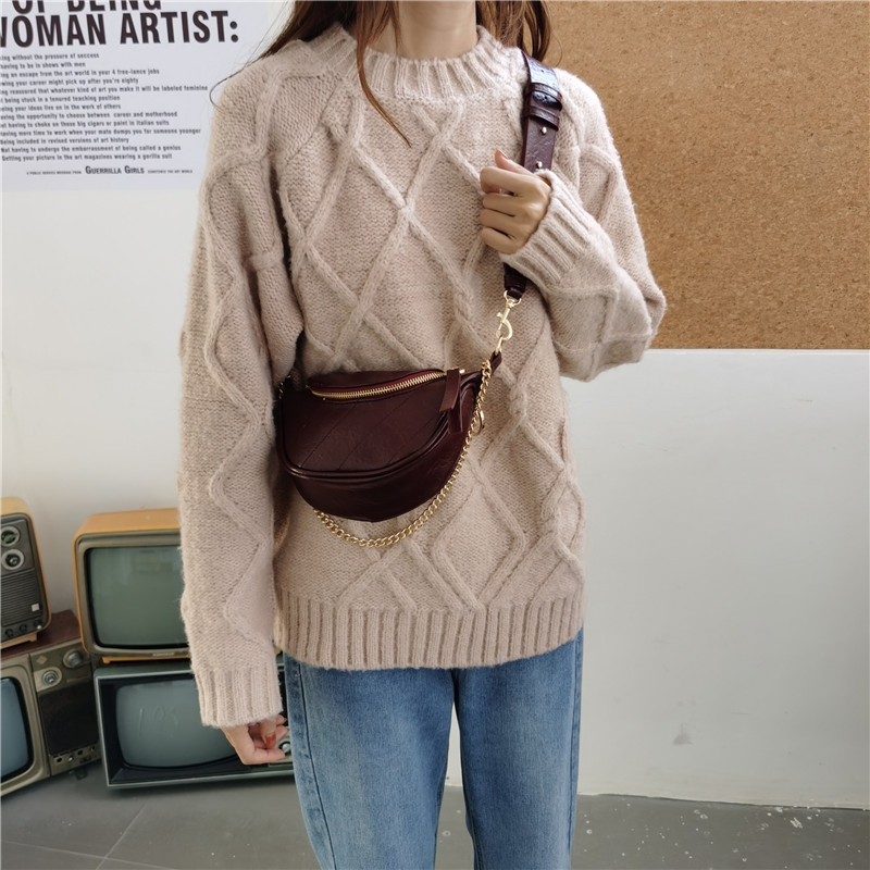 IELGY Túi Đeo Chéo Thời Trang Cá Tính Cho Nữ