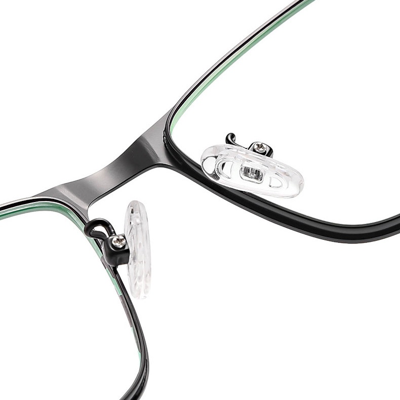 Mắt Kính Gọng Vuông Bằng Titan Siêu Nhẹ Thoải Mái Thay Thế Cho Nam Và Nữ PT087