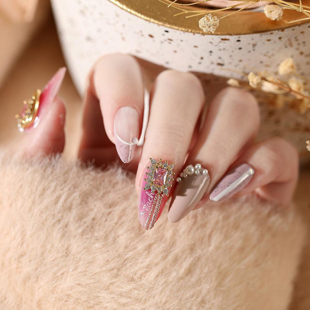 Phụ Kiện Trang Trí Móng Tay Nghệ Thuật Siêu Lấp Lánh Thời Trang DIY