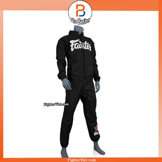 Bộ Quần Áo Ép Cân Fairtex VS2 Vinyl Sweatsuit Áo Giảm Cân Fairtex
