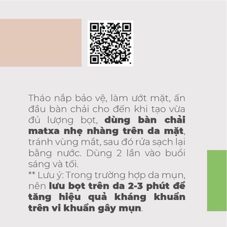 Sữa rửa mặt tạo bọt Maxibac pH5.5 chai 100ml