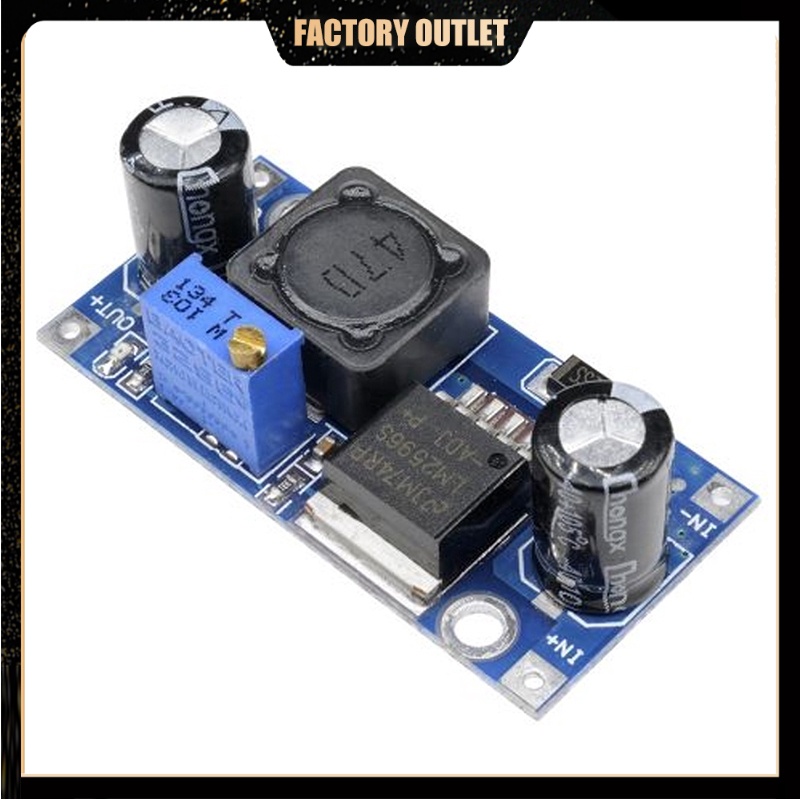Mô Đun Tăng Áp Gaqee DC-DC LM2596 Đầu Ra 1.23V-30V