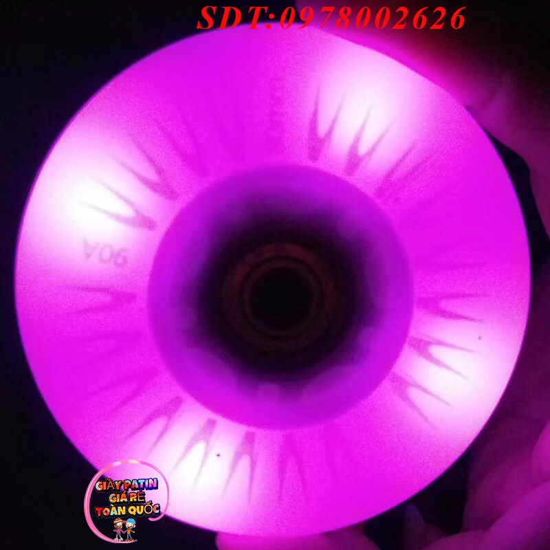 Bánh patin đèn led nhiều màu giá rẻ