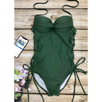 Bikini liền một mảnh mặc đi biển có gọng độn ngực chất thun ( Đảm bảo 100% như hình) | BigBuy360 - bigbuy360.vn